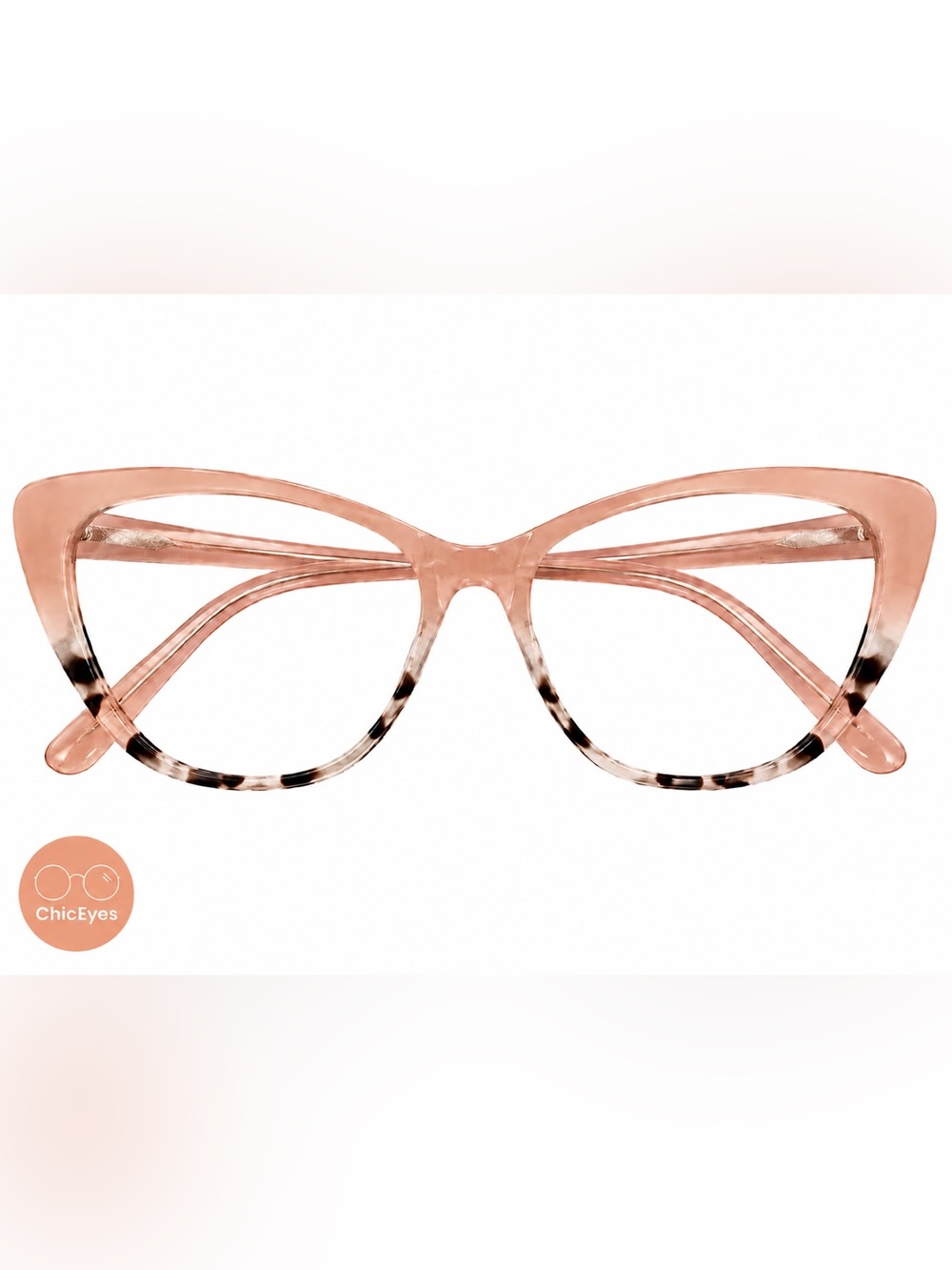 Coral Tortoiseshell Reading and Blue Light Blocking Glasses